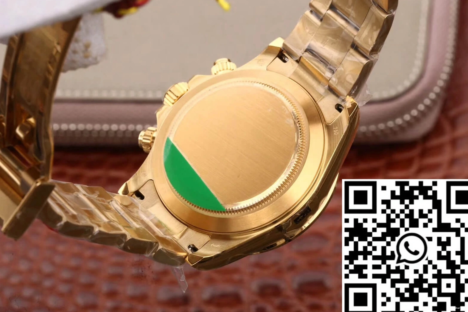 Gold M116508-0001 Rolex Factory Dial Cosmograph White Yellow JH Daytona 0131